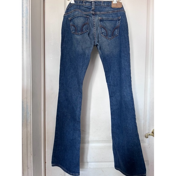 Hollister Bettys Cali Flare stretch denim girl size 0 NWT - Picture 2 of 9